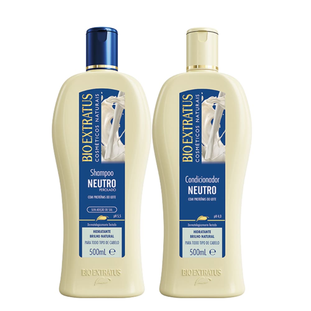 Kit Bio Extratus Neutro Sh+Cond 500ml