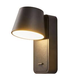 Luminária Cabeceira Preto Led 3000K 6W DS8330 Delis
