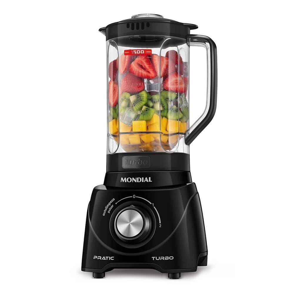Liquidificador Pratic Turbo Mondial L-98-B 220V 60hz