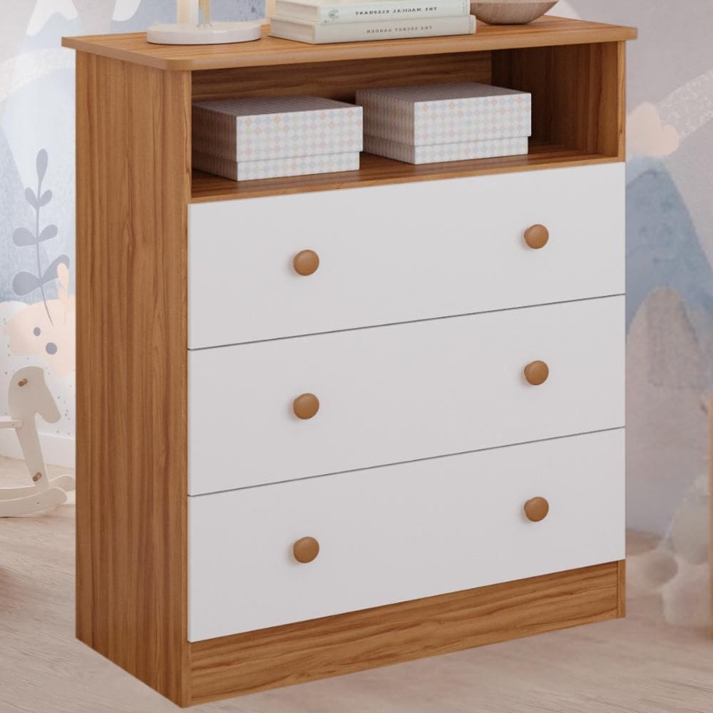 Cômoda Smim 3 Gavetas - Móveis Peroba