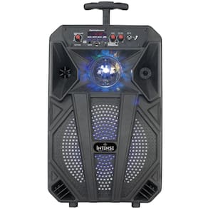 Caixa Som Bluetooth Intense 8 Polegada 200w Controle Remoto
