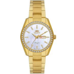 Relógio Orient Feminino Ref: Nh6gg004 B1kx Dourado Automático