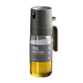 Pulverizador Spray Óleo Vidro Borosilicato Gourmet Cozinha Ergonômico Fritadeira Ar Churrasco 250ml