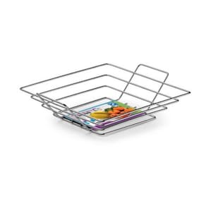 Fruteira de Mesa Cromada Line Art Cook Arthi