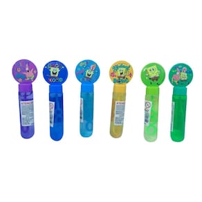 BOLHA DE SABÃO BOB ESPONJA - Display com 24 Unidades