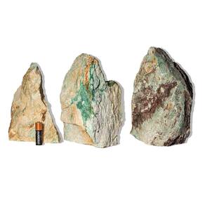 03 Jadeita Pedra Pé Serrado Natural 2 a 3Kg 15 a 20cm Tipo C