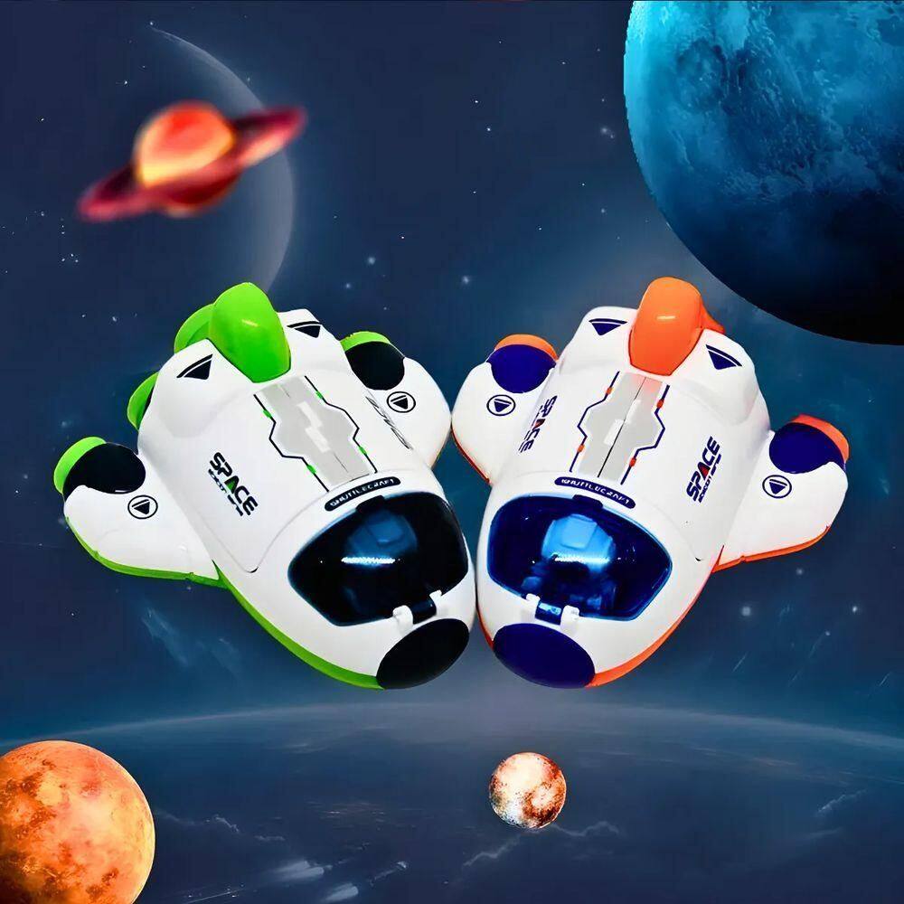 toysbian 宇宙騎兵 蓄光 6体セット Brinquedo Nave Espacial Infantil Com Astronauta - Verde | Casas Bahia