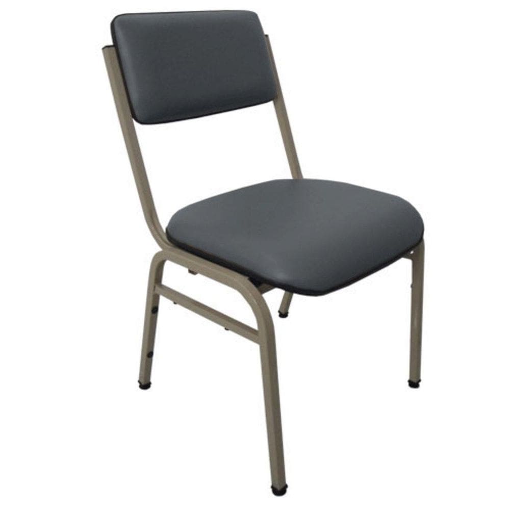 Cadeira Empilhável para Auditórios Linha Hotel Smart Cinza