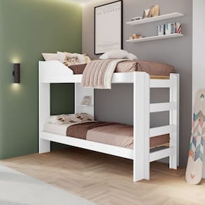 Beliche Para Quarto de Solteiro Onix Branco