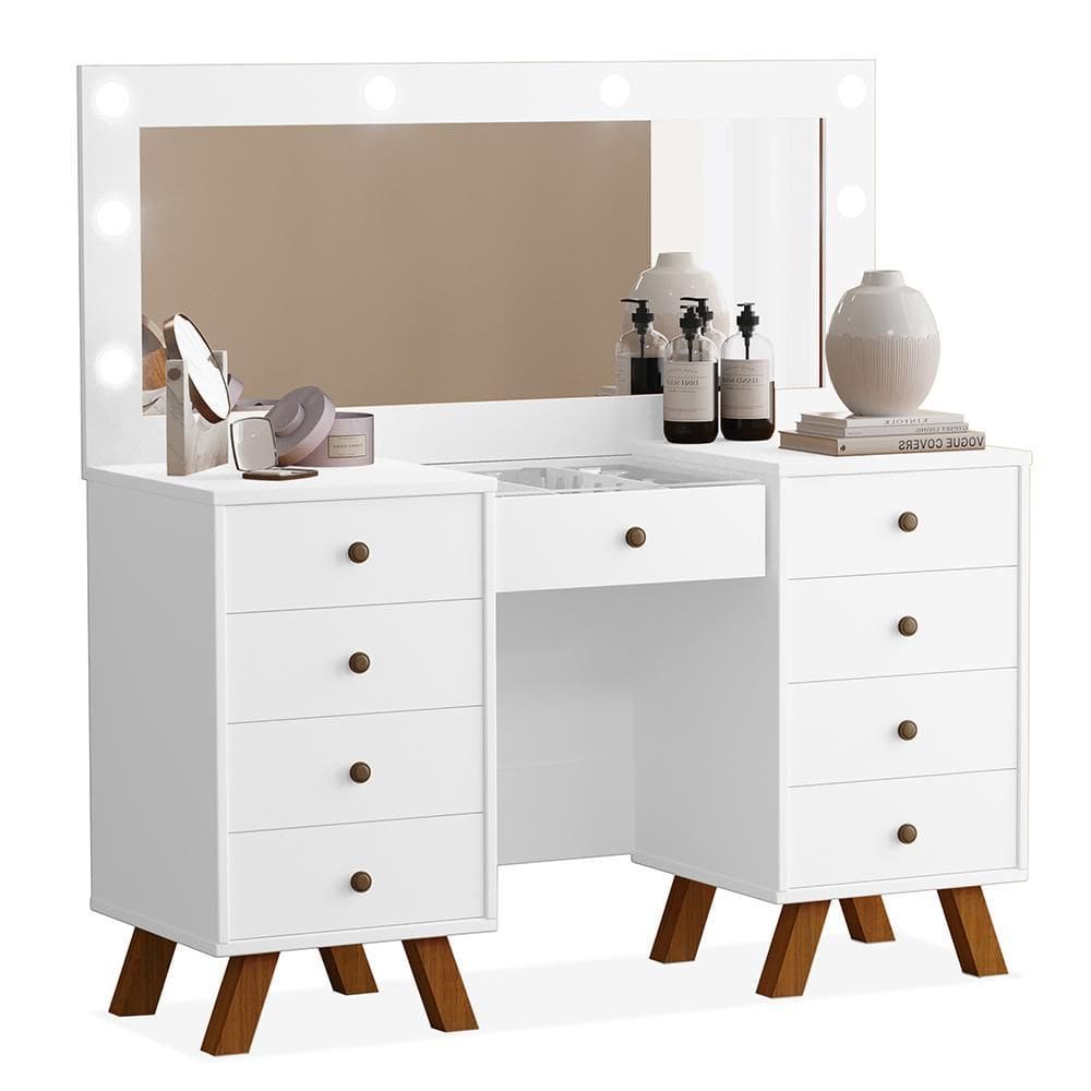 Penteadeira Camarim Mila sem Banqueta - Móveis Luapa