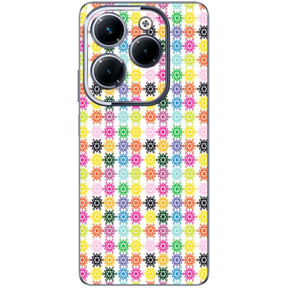 Capa Adesivo Skin191 Verso Para Infinix Hot 40 Pro (X6837)