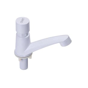 Kit 2 Torneiras de Lavatório Automática Temporizada Civitt Branco