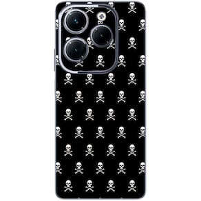 Capa Adesivo Skin201 Verso Para Infinix Hot 40 Pro (X6837)