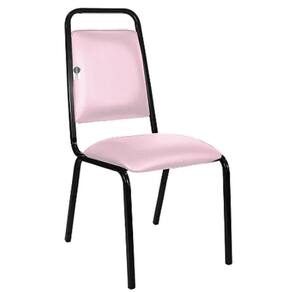 Cadeira Empilhável para Hotelaria Linha Hotel Fremont Rosa