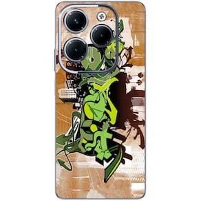 Capa Adesivo Skin072 Verso Para Infinix Hot 40 Pro (X6837)