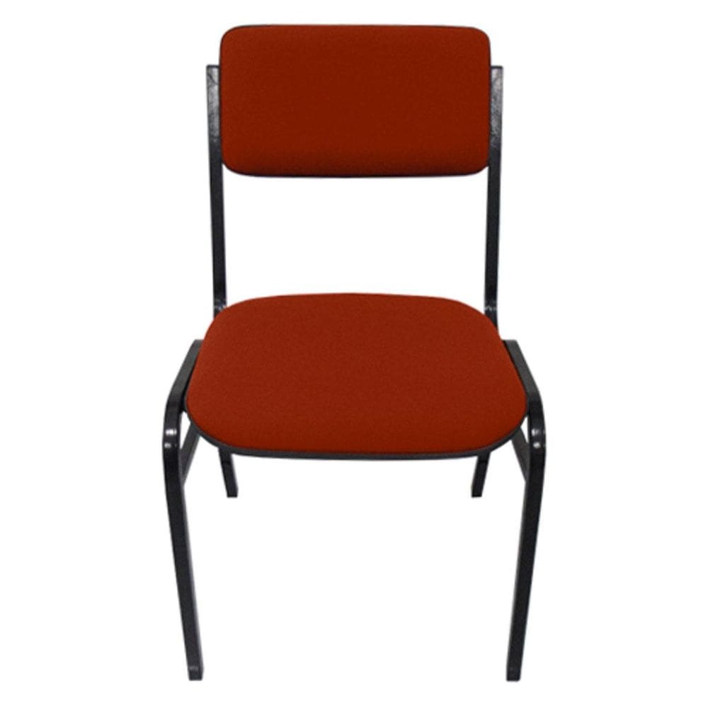 Cadeira Empilhável para Auditórios Linha Hotel Smart Vermelho