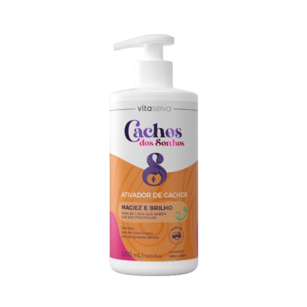 Ativador de Cachos Vita Seiva Cachos dos Sonhos 500ml