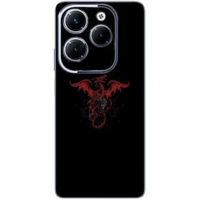 Capa Adesivo Skin255 Verso Para Infinix Hot 40 Pro (X6837)
