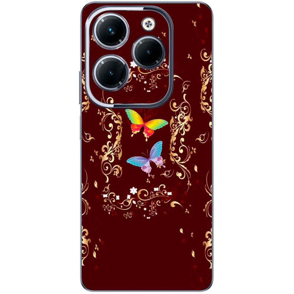 Capa Adesivo Skin375 Verso Para Infinix Hot 40 Pro (X6837)