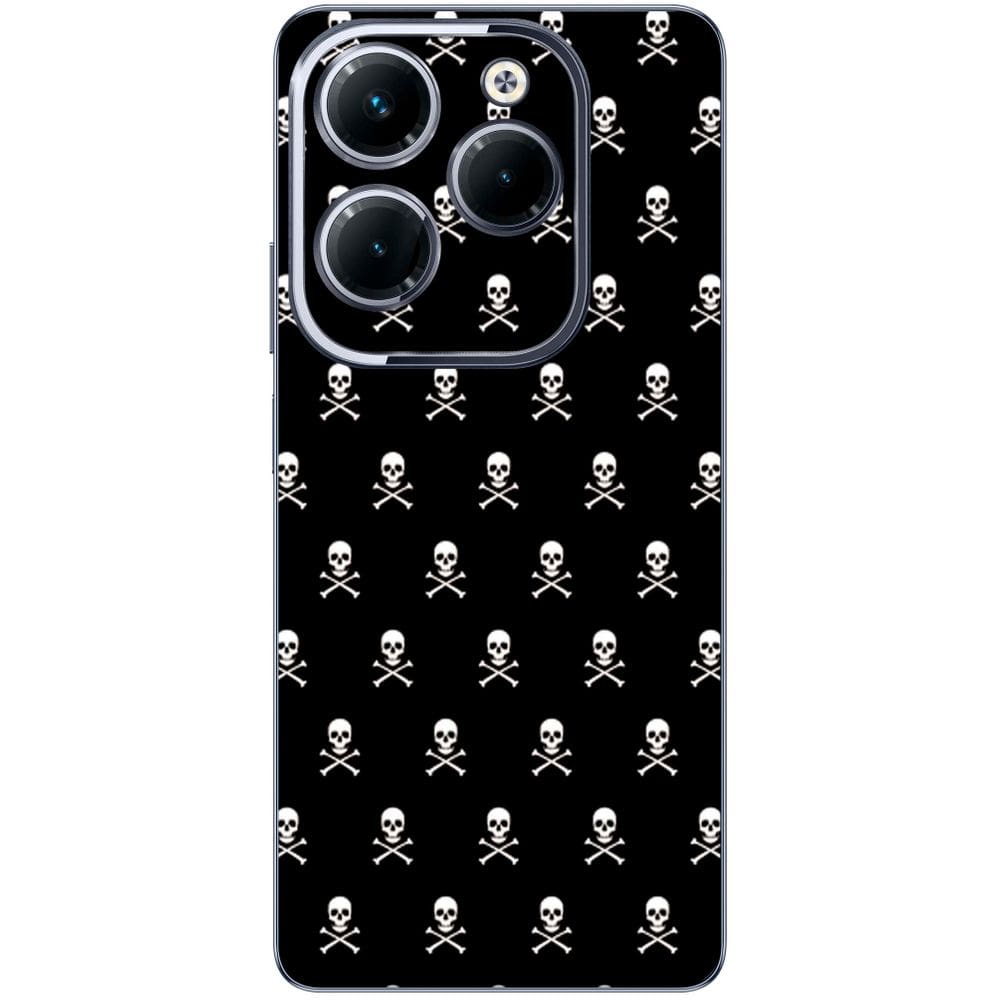 Capa Adesivo Skin201 Verso Para Infinix Hot 40 Pro (X6837)