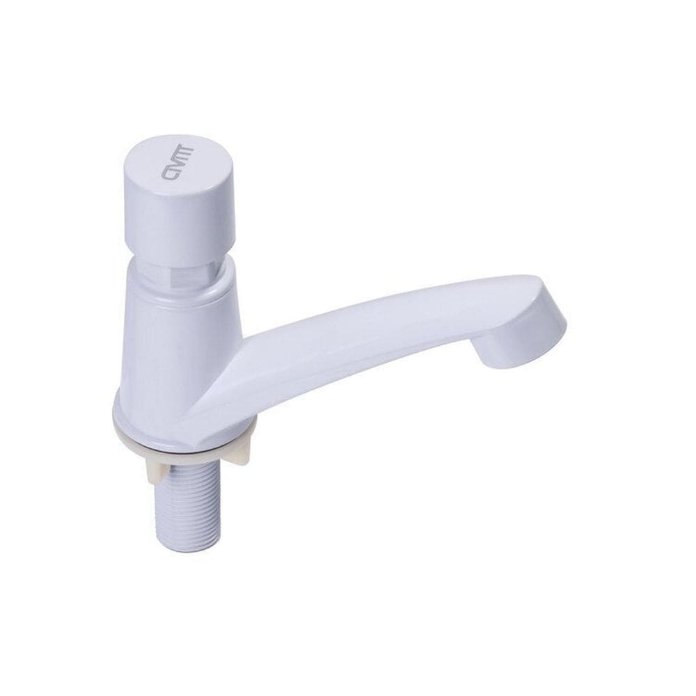 Kit 3 Torneiras de Lavatório Automática Temporizada Civitt Branco