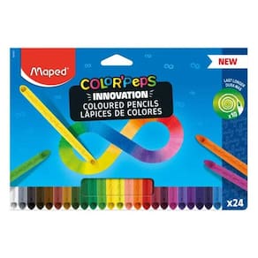 Lápis de Cor Infinito Color Peps Infinity 24 Cores - Maped