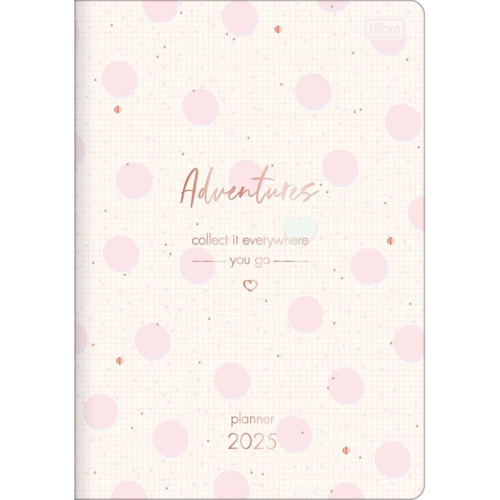 Agenda Planner Grampeada Soho 2025 Tilibra