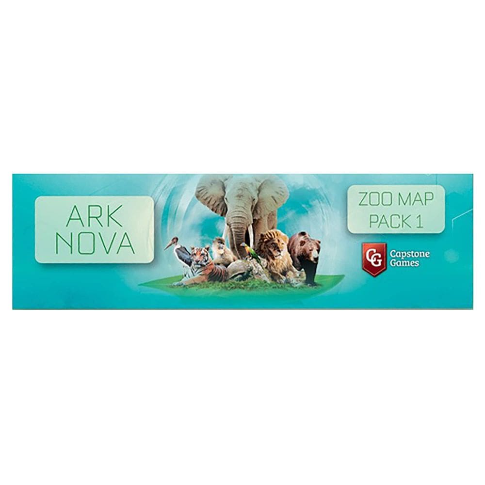 Pacote de acessórios para jogos Capstone Games Ark Nova Zoo Map Pack 1