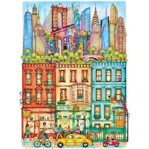 Puzzle KI Puzzles PLAYVIEW Madalina Tantareanu Cities New Yo