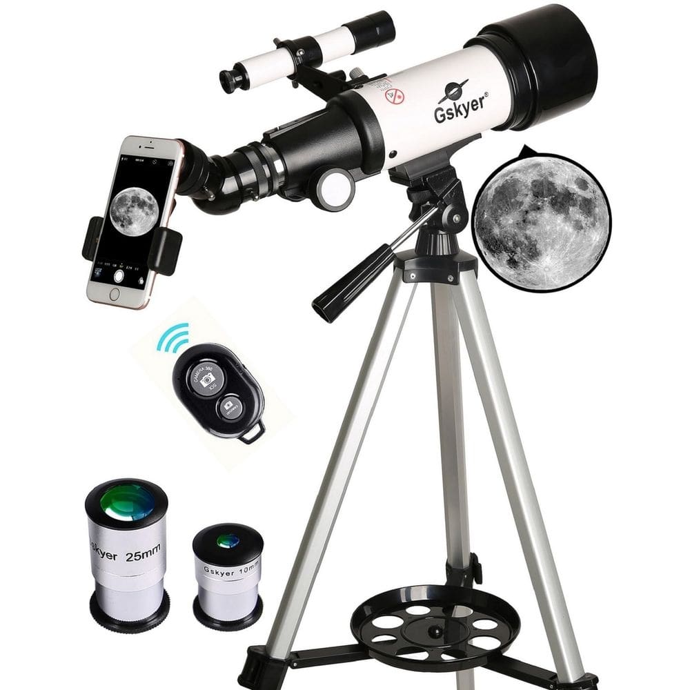 Telescópio Gskyer 70 mm de abertura de 400 mm de distância focal