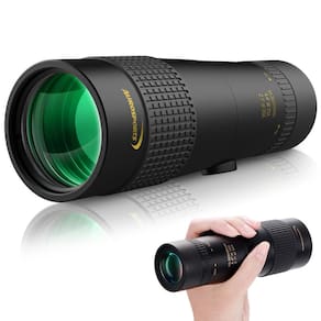Zoom monocular Autosports 10-30x40 para adultos com suporte para tripé