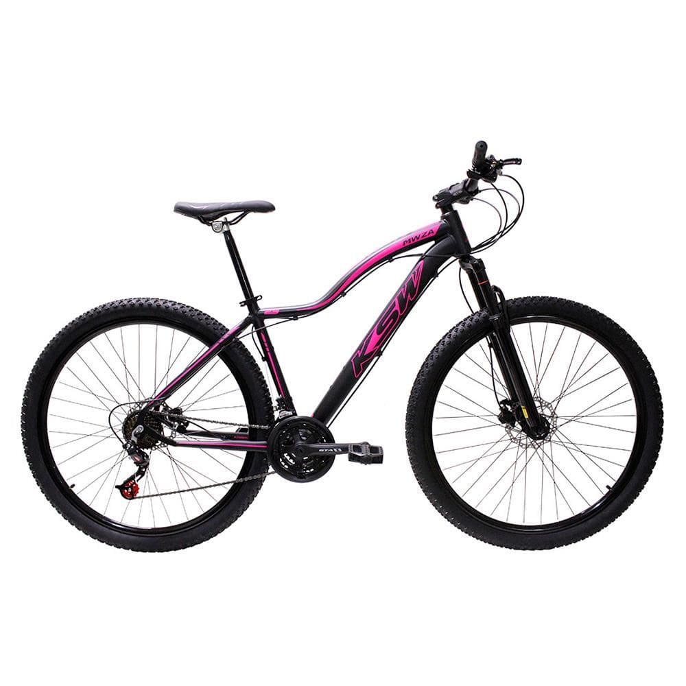 Bicicleta Aro 29 Bike Feminina Ksw Mwza Freio Hid 21v