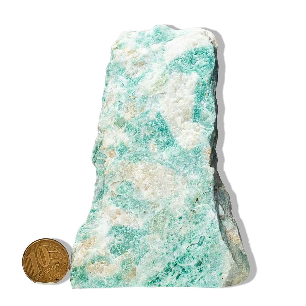 01 Jadeita Pé Serrado Natural 300 a 400g 8 a 12cm Tipo B