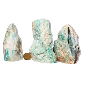 05 Jadeita Pé Serrado Natural 300 a 400g 8 a 12cm Tipo B