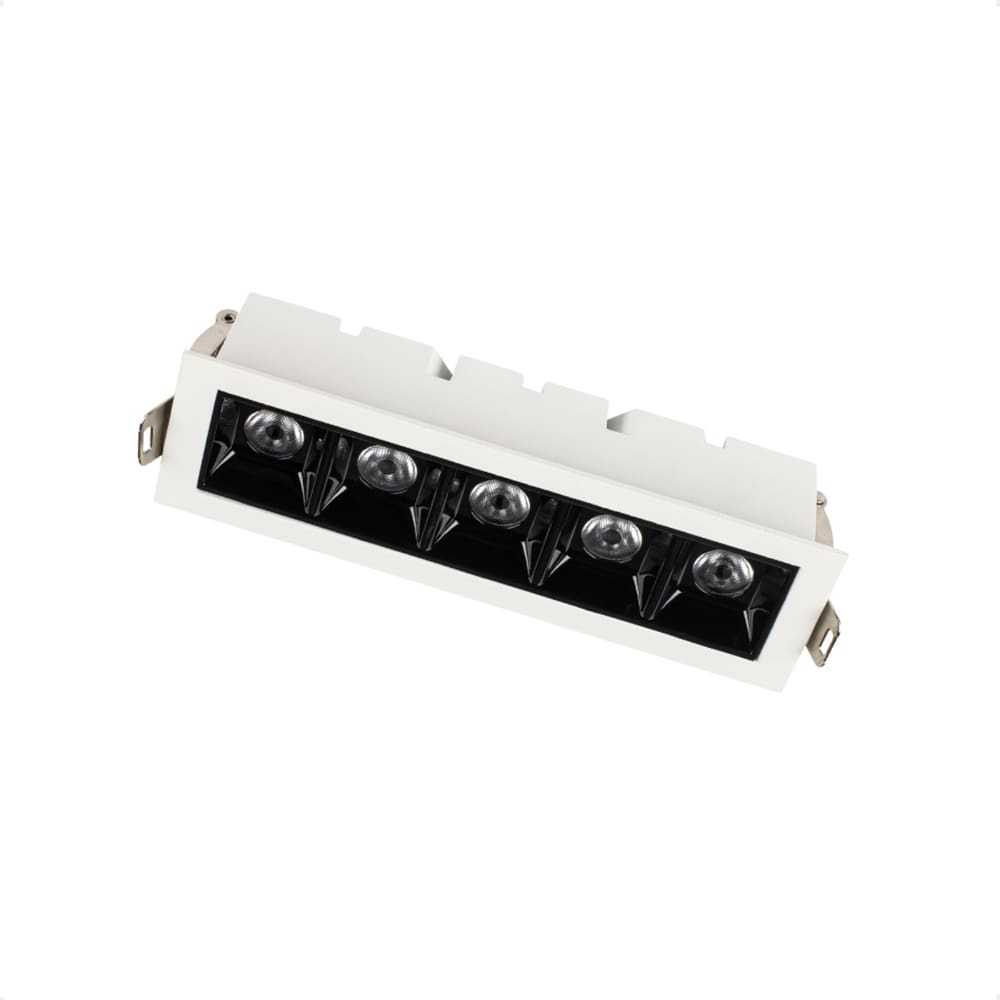 Spot De Led Embutir Taschibra Arch Pontual 10W 2700K Bivolt Branco com Preto