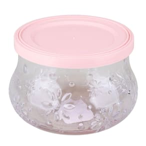 Tigela de Vidro 200ml Com Tampa Nature Nadir
