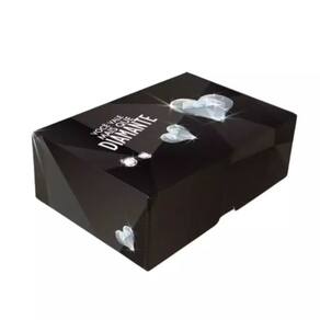Caixa Practice (Ideal Para 6 Doces Gourmet) Diamante 4x12x8cm 10 Peças - Idea 4934