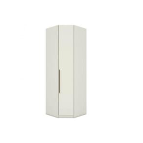 Modulado de Quarto Closet de Canto Oblíquo Seletto MC07 c/ 1 Porta Areia - Henn