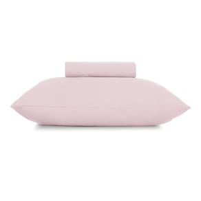 Jogo de Cama Solteiro 2 Peças Altenburg Malha Algodão Rose
