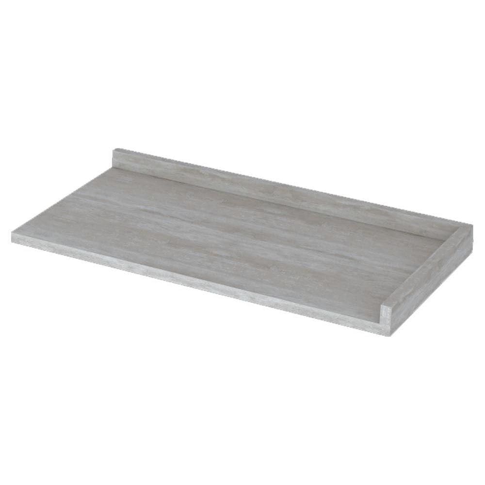 Tampo p/ Balcão Cozinha Canto Reto Americana 94x54cm Calcare - Henn