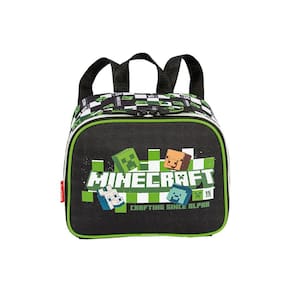 Lancheira Escolar Sestini Minecraft M Plus 15 Anos Colorido