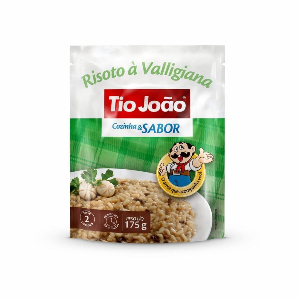 Risoto À Valligiana Tio João Cozinha & Sabor 175G