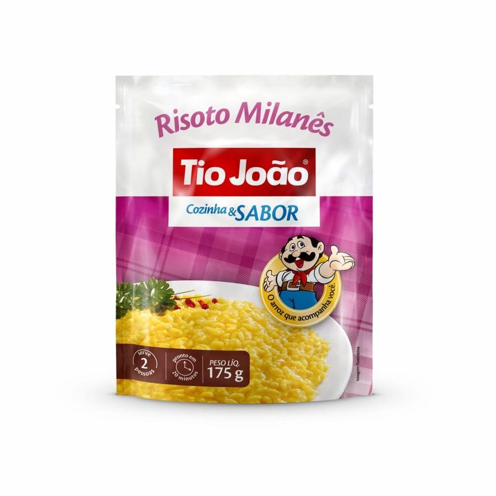 Risoto Milanês Tio João Cozinha & Sabor 175G