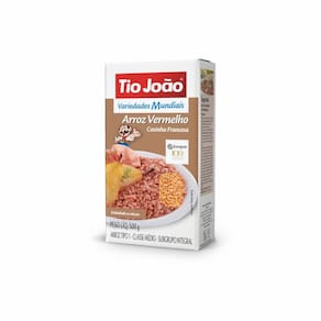 Arroz Vermelho Tio João Variedades Mundiais 500G