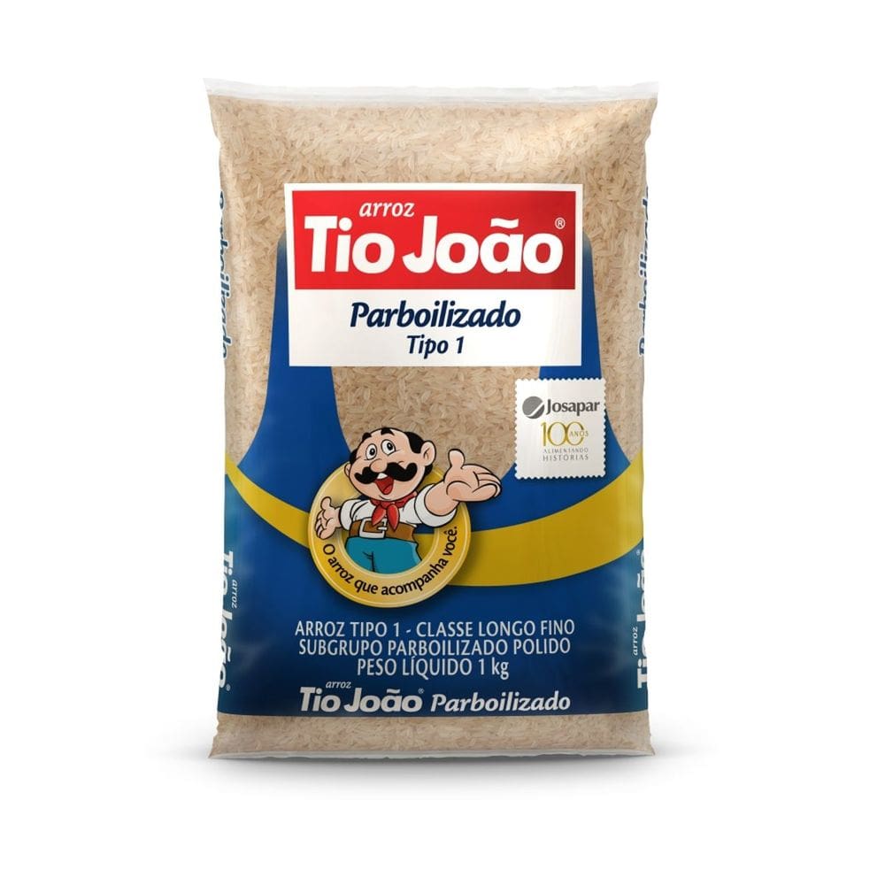 Arroz  Parboilizado Tio João 1Kg