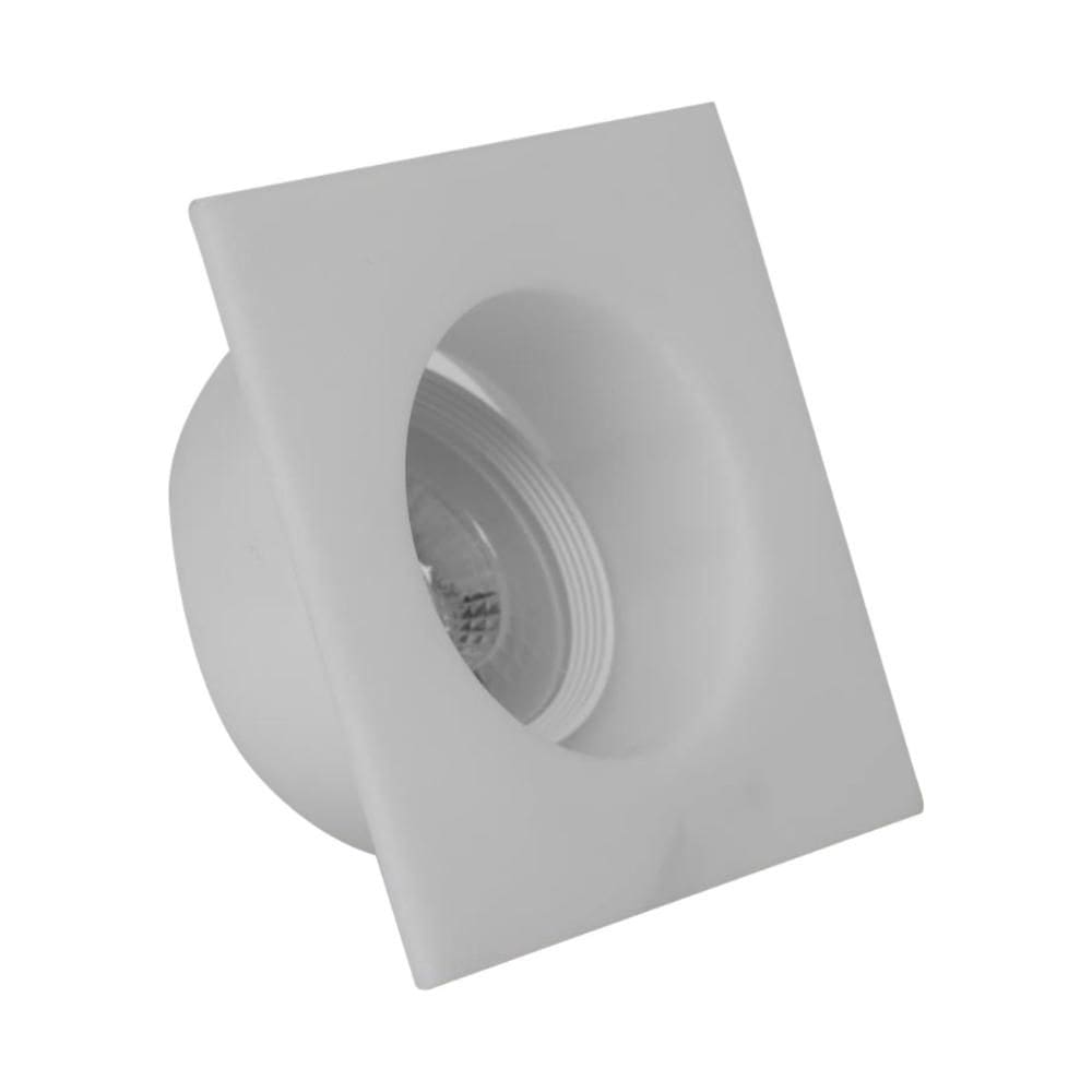 Spot de Embutir Quadrado Avant Confort 5W 4000K Branco