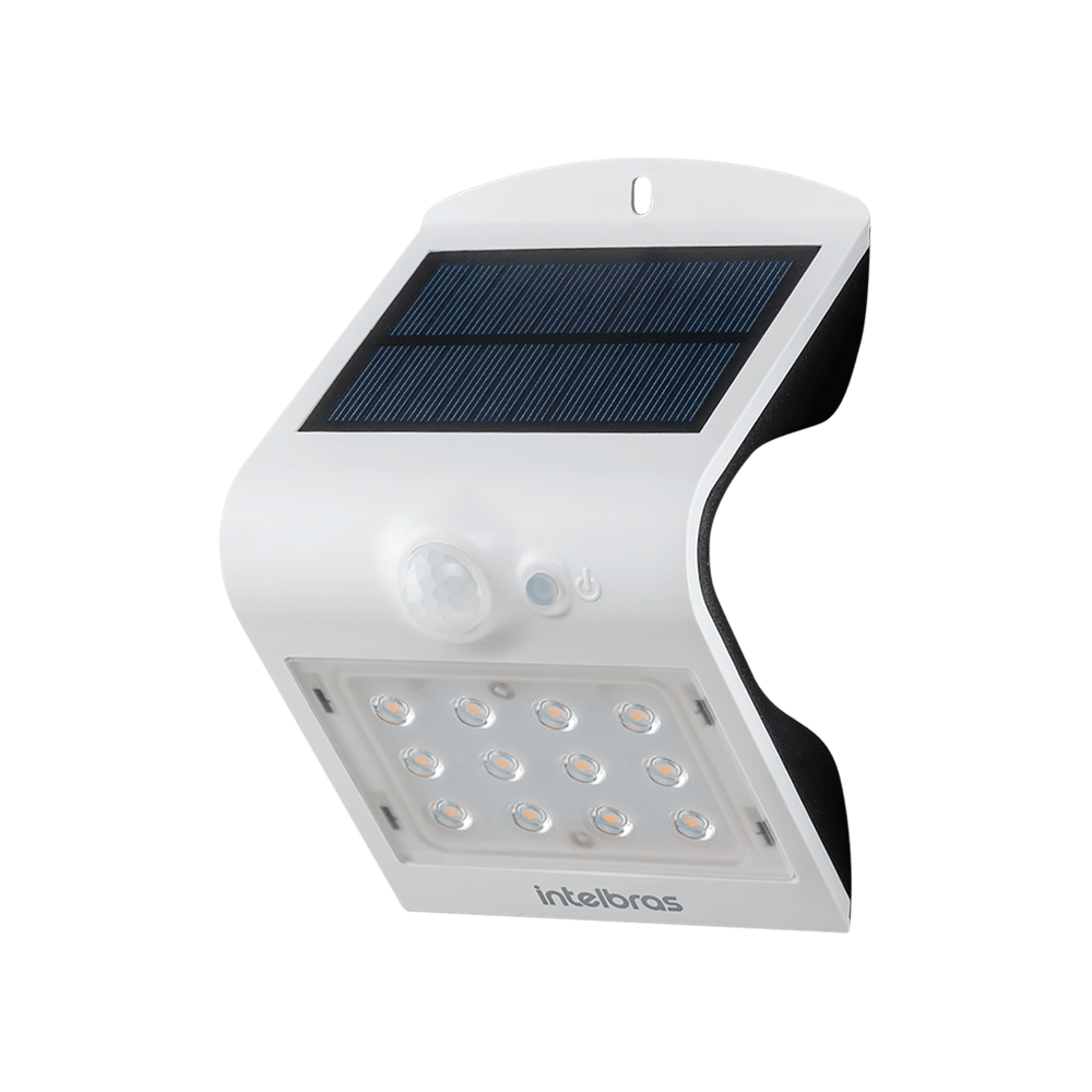Arandela Solar 220 Lúmens Intelbras ASI 220 Luz Amarela