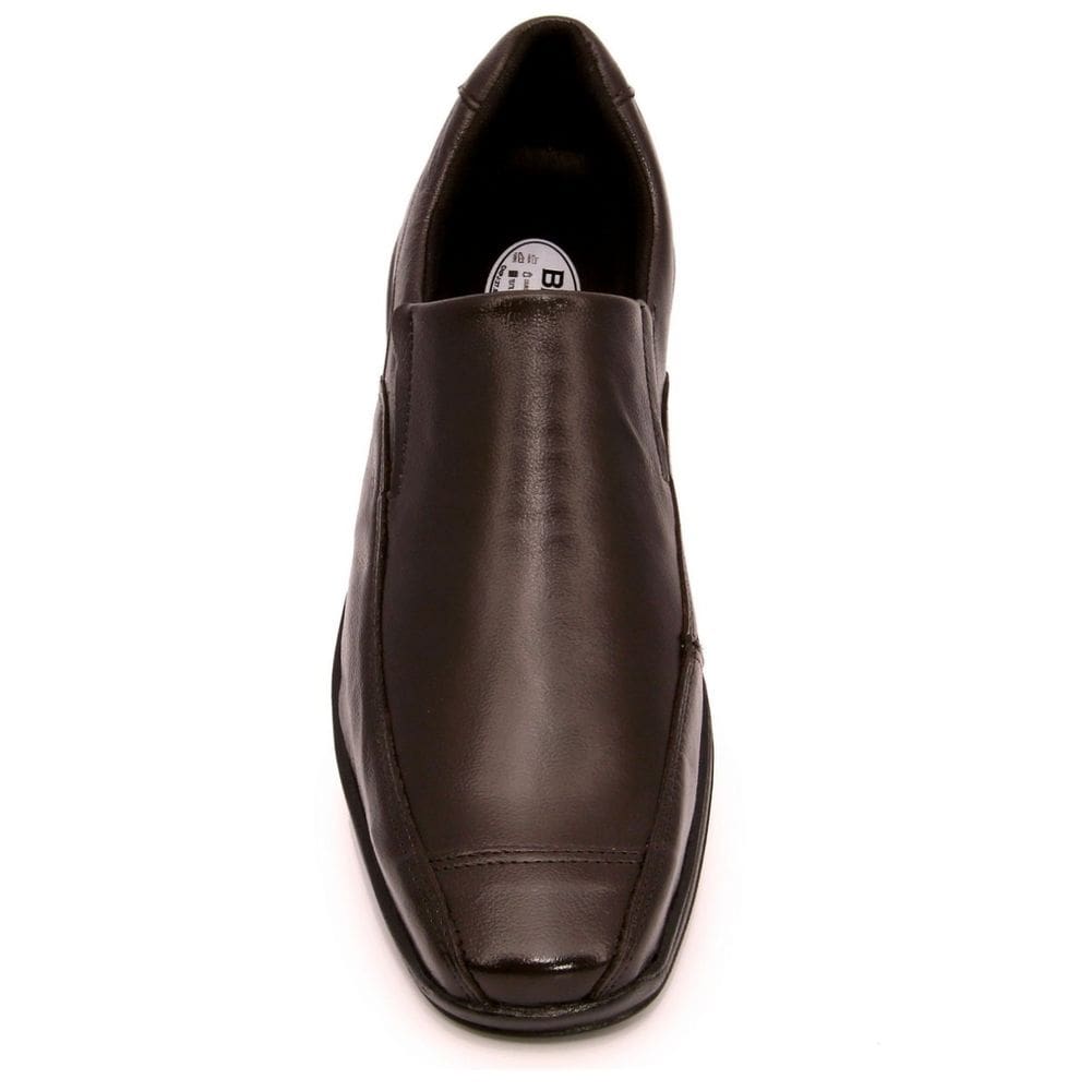 Sapato Social Masculino Br2 Palmilha Gel Couro Café