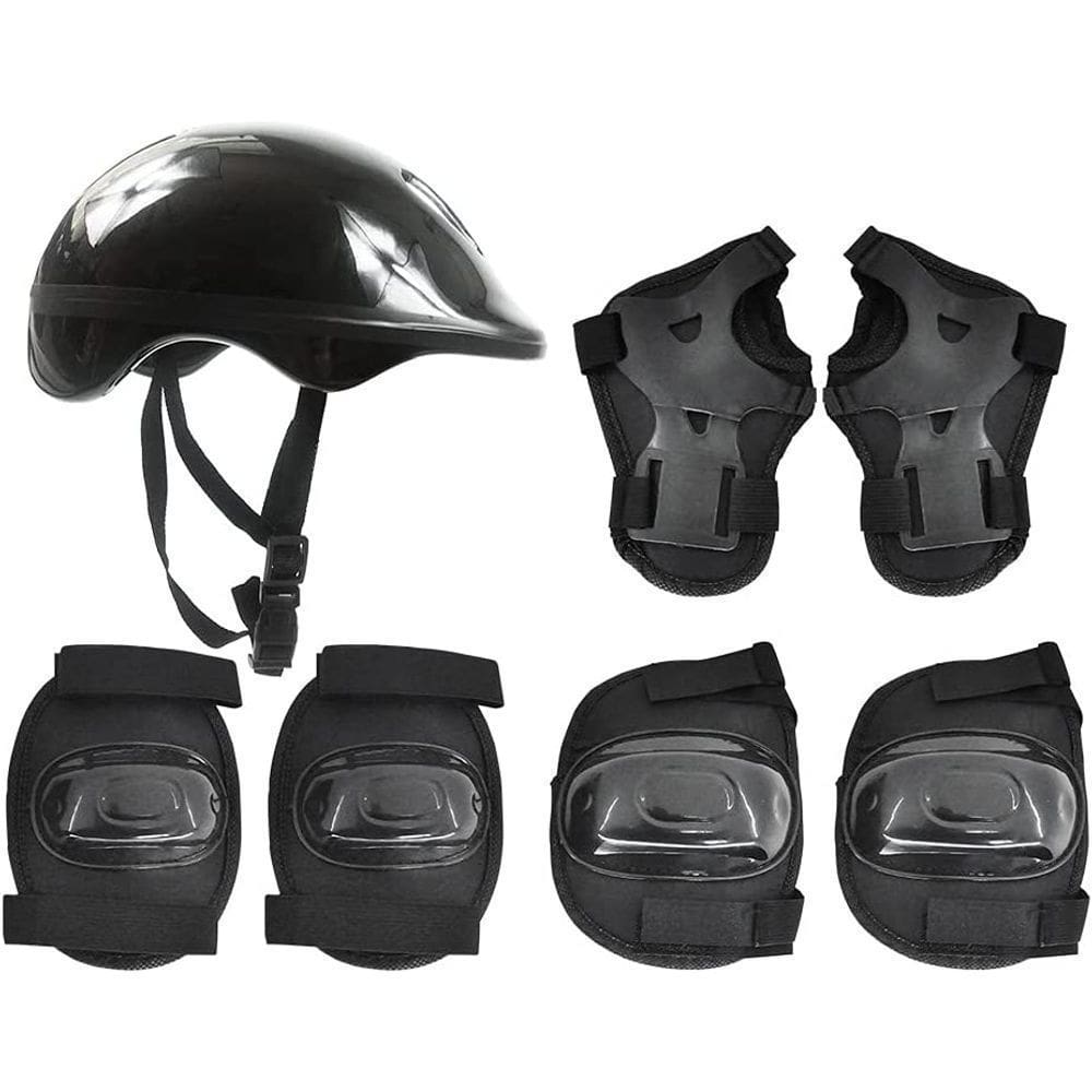 Kit de proteção infantil preto - dm toys