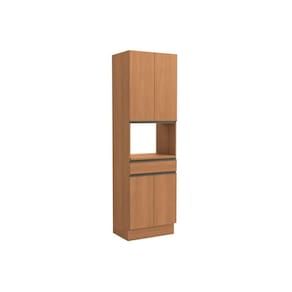 Módulo Cozinha Kappesberg Maxxi G751 c/ 4 Portas 1 Gaveta e 1 Nicho p/ Forno 70cm Canela-Kappesberg